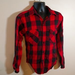 Mr leggs vintage buffalo plaid flannel L
